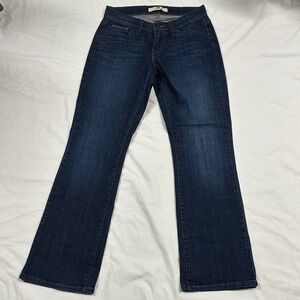 Levi's529  Dark Blue Curvy Boot Jeans